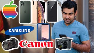 Camera Test Comparison iPhone vs Samsung Vs Canon 11 Pro Max, XS Max, X, S8 Plus, SX740 HS, DSLR 6D