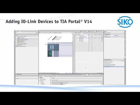 SIKO - Adding IO-Link Devices to TIA Portal® V14