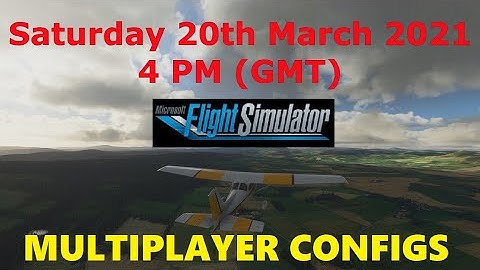 FS2020: How to Setup/Configure Multiplayer Settings and Audio - For Group Flights!