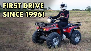 Barn Find Honda Fourtrax ATV Drives For the First Time in 26 Years! by Build Break Repeat 5,039 views 2 years ago 9 minutes, 55 seconds