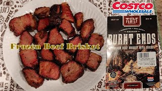 Costco | Wolf Family | Burnt Ends | Frozen Smoked Beef Brisket with Juice