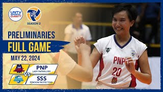 PNP Lady Patrollers vs SSS Pension Protectors FULL GAME – May 22, 2024 | #UVL Season 2 screenshot 2