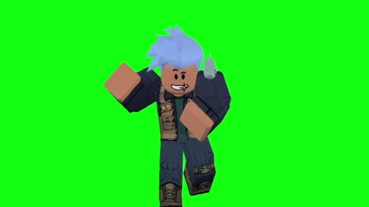 FREE] Roblox Character Dancing Green Screen - YouTube