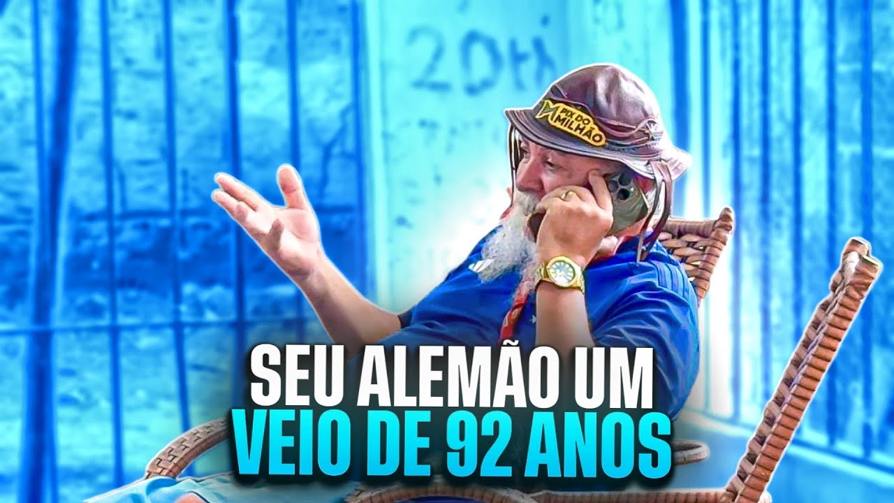 LUIZ DO SOM BRIGOU COM SEU ALEMÃO UM VELHO DE 92 ANOS | LUIZ DO SOM