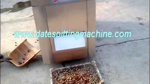 Dates slicing machine, Dates pieces cutter