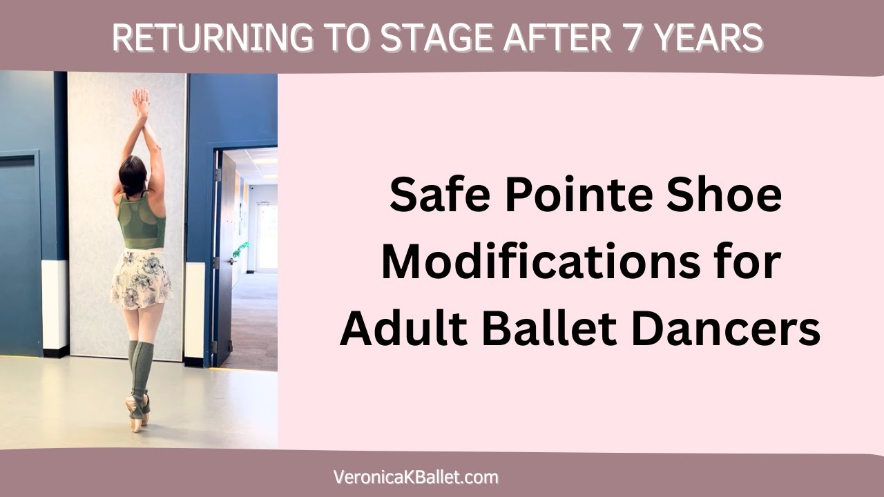 Возвращение на сцену после 7 лет: безопасные модификации пуантов для взрослых балерин