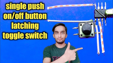 soft latching power switch circuit | single push button on off toggle switch | 555 timer ic