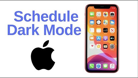 How to schedule dark mode on i-phone| Automatically Schedule Dark Mode On Your ios / iPhone device