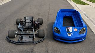 Electric Corvette Bed Go Kart PART 1