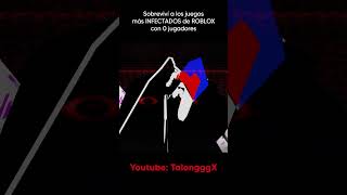 Entré a Juegos de ROBLOX con 0 JUGADORES y tenían VIRUS... #virus #robloxgames #creepypasta #terror