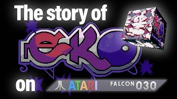 The story of Eko on Atari Falcon - An Atari demoscene story from the mid 90