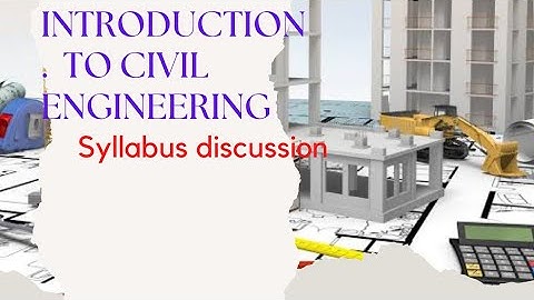 Introduction To Civil Engineering | Syllabus Discussion | AKU Syllabus | Make U Genius