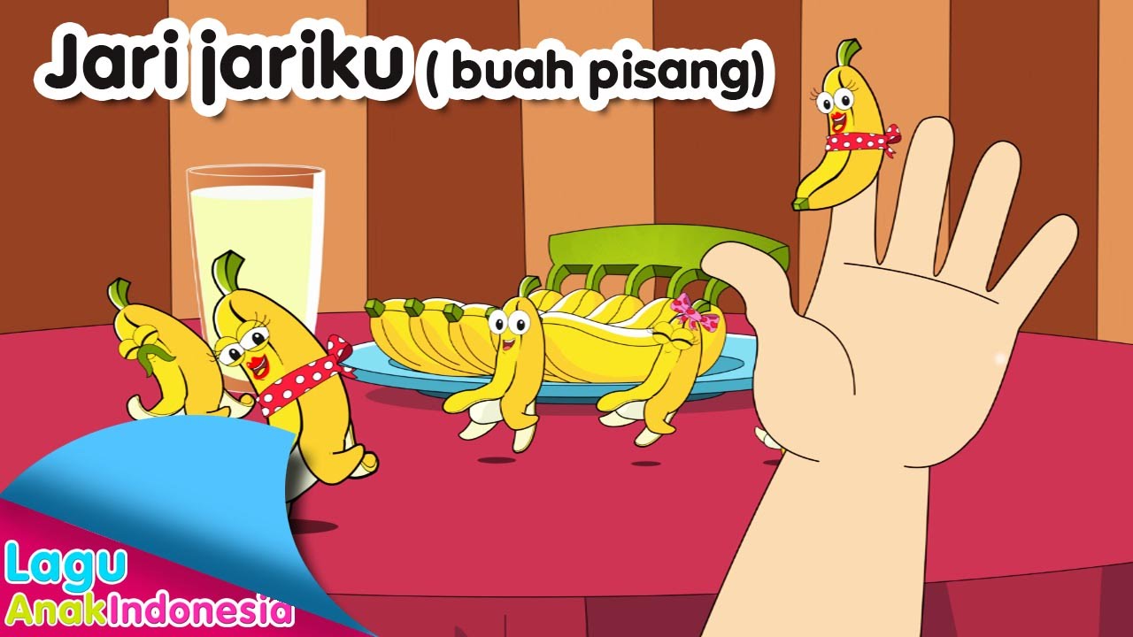 Jari Jariku - Keluarga Buah Pisang (Finger Family Song) | Lagu Anak