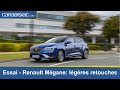 Essai  renault mgane 2020  des volutions pour la forme