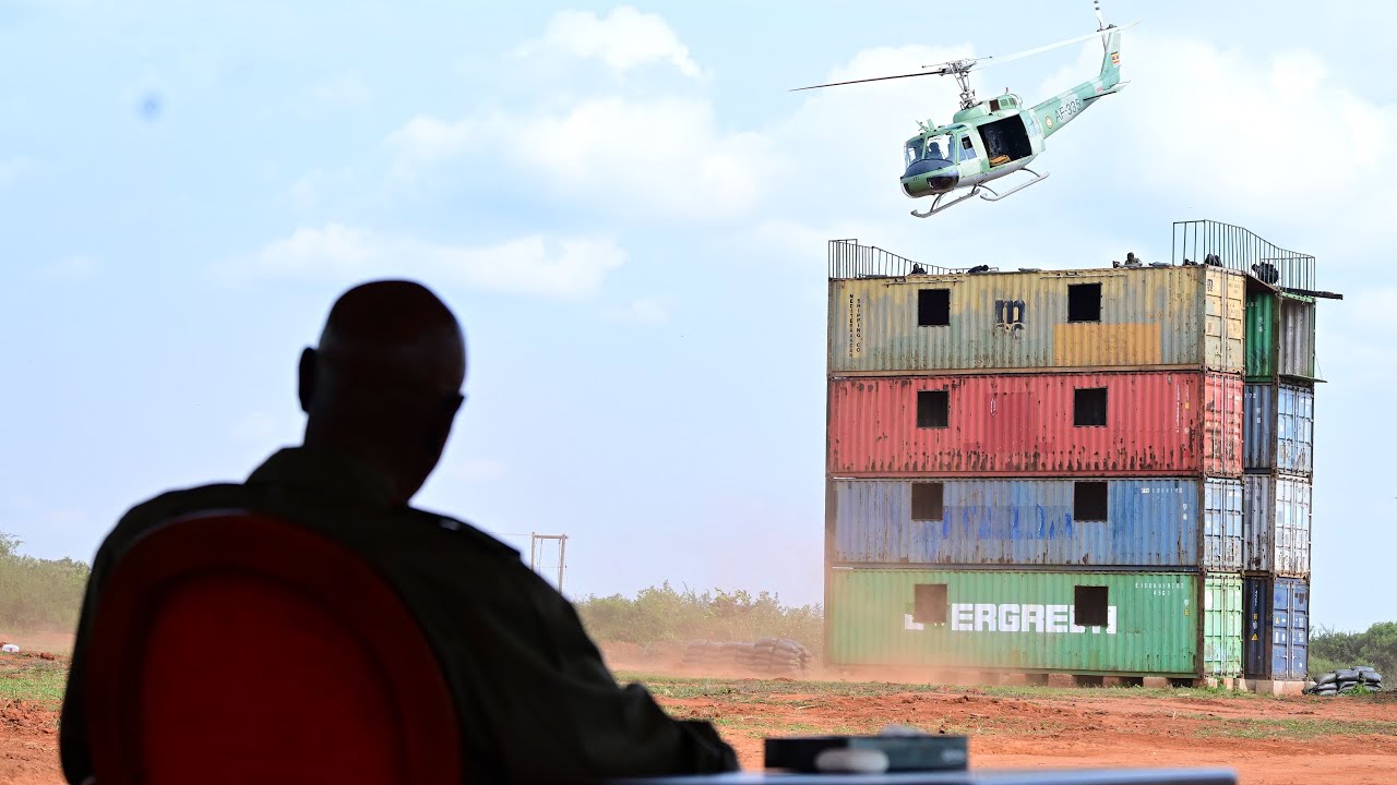 MUSEVENI PASSES OUT 298 COUNTER-TERRORISM WARRIORS AT THE SCHOOL OF MILITARY INTELLIGENCE & SECURITY