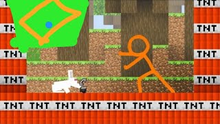 Alan Becker dublado animação versus Minecraft o labirinto do portal