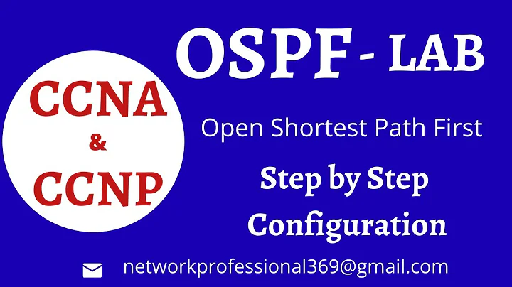 OSPF Routing Protocol :: Step by Step design & implementation : CCNA Routing & Switching