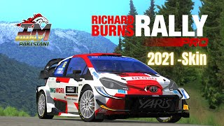 Toyota Gazoo Racing YARIS WRC 2021 - Skin Richard Burns Rally | Simply PAKISTANI