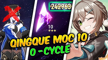 🀄ZERO Cycles with Team Qingque - NEW 1.2 Memory of Chaos Stage 10 | Honkai Star Rail 0-Cycle 3 Stars