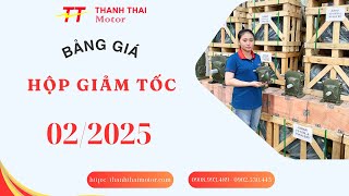 Bảng giá hộp giảm tốc 02/2025 – Thành Thái Motor