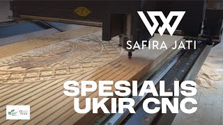 Ukiran CNC Detail & Presisi – Semua Bisa Dibuat di Safira Jati!