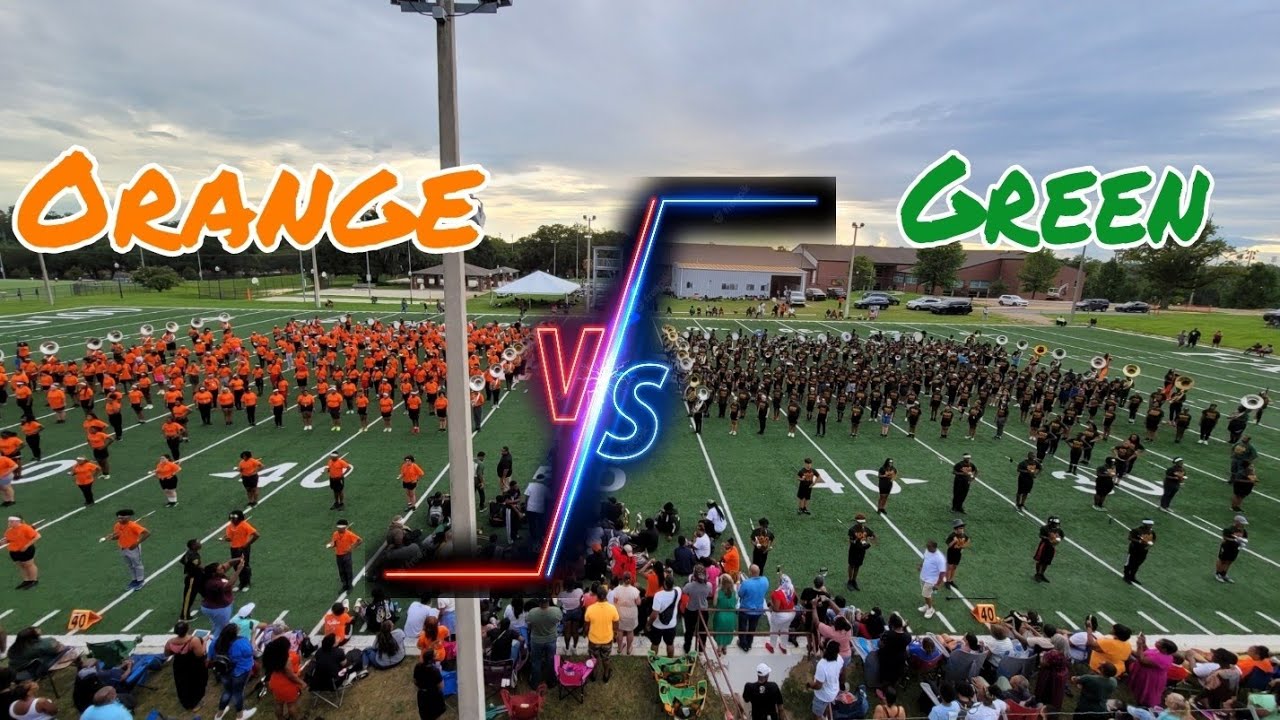 Famu Band Camp " Orange Vs Green Band Battle (2022) YouTube