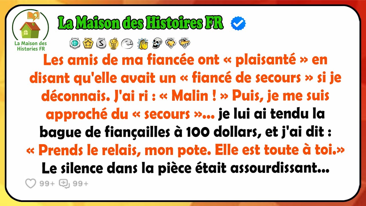 Les Amis De Ma Fiancée Ont Blagué Sur Son 