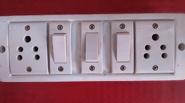 3 Switch , 2 socket Board connection // 3 Switch board.wiring.//#switch_board.
