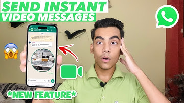 WhatsApp Instant Video Message | How To Send Video Messages on WhatsApp | WhatsApp New Update