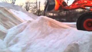 DSNY FEL Building a Salt Ramp for Salt Delivery