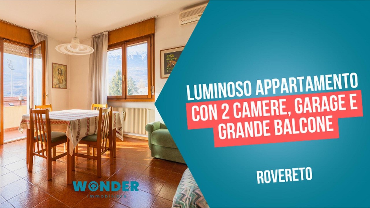 Appartamento due camere e garage a Rovereto