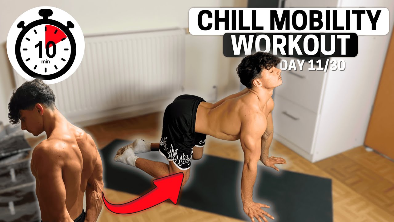 ДЕНЬ 11 ≫ 10 МИН ПОДВИЖНОСТИ ≫ Наращиваем мышцы дома ≫Thomascali