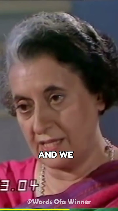 Indira Gandhi's Most Savage reply to the west 🔥🔥🔥 #shorts