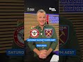 It's Premier League predictions with Adam Peacock for MW35 🔮 #PremierLeague