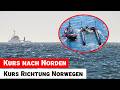 Buckelwal Timmy: Schleppverband nimmt Kurs Richtung Norwegen und Atlantik