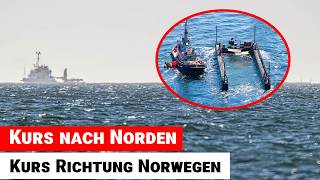 Buckelwal Timmy: Schleppverband nimmt Kurs Richtung Norwegen und Atlantik