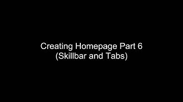 Creating Homepage part 6 ( skillbar and tabs shortcodes)