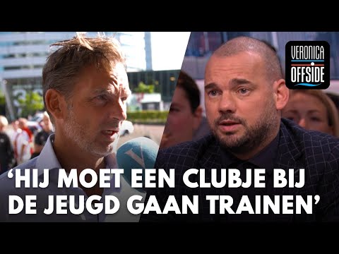 Ronald de Boer over Wesley Sneijder: 'Hij moet lekker een clubje gaan trainen bij de jeugd'