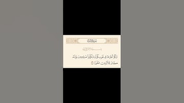 ربكم أعلم بمافي نفوسكم _ تلاوه من سورة الإسراء_ القارئ الشيخ فارس عباد