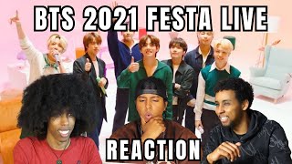 OUR FIRST BTS FESTA!! | BTS (방탄소년단) 2021 FESTA ROOM LIVE!!