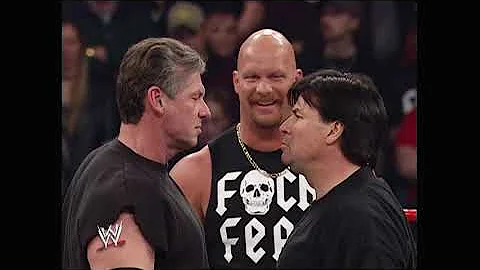 Vince McMahon vs Eric Bischoff WWE vs WCW