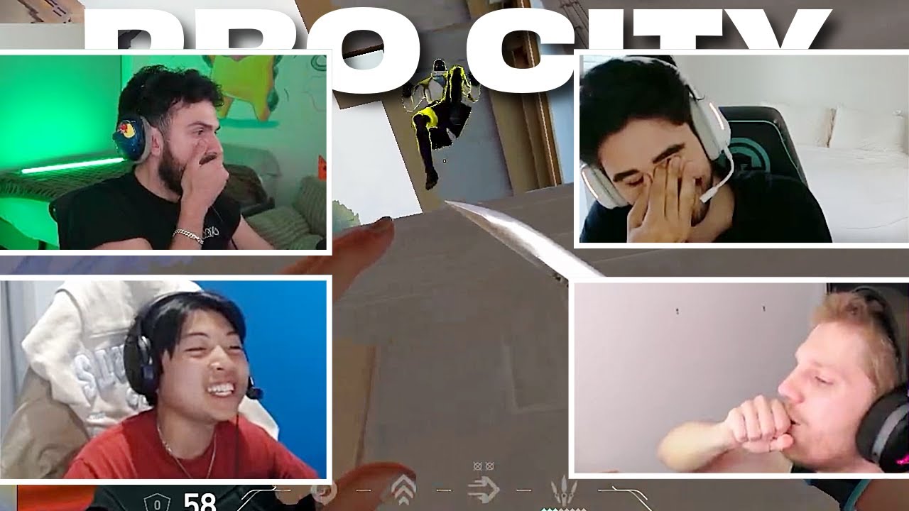 Pro City Drama! 20 minutes of Unbelievable Moments from Valorant 10 Man Pro City