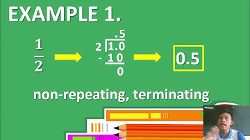 RATIONAL NUMBERS IN FRACTION TO DECIMAL FORM