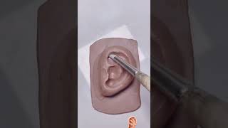 How to sculpt 👂 ear with monster clay