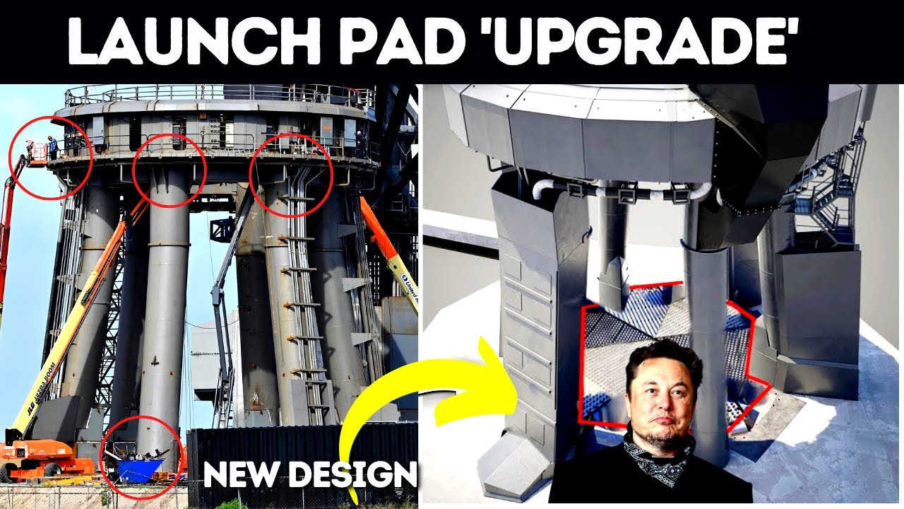 Elon Musk: Why SpaceX's Starship's Launch Pad Received Major Upgrades by SpaceX...