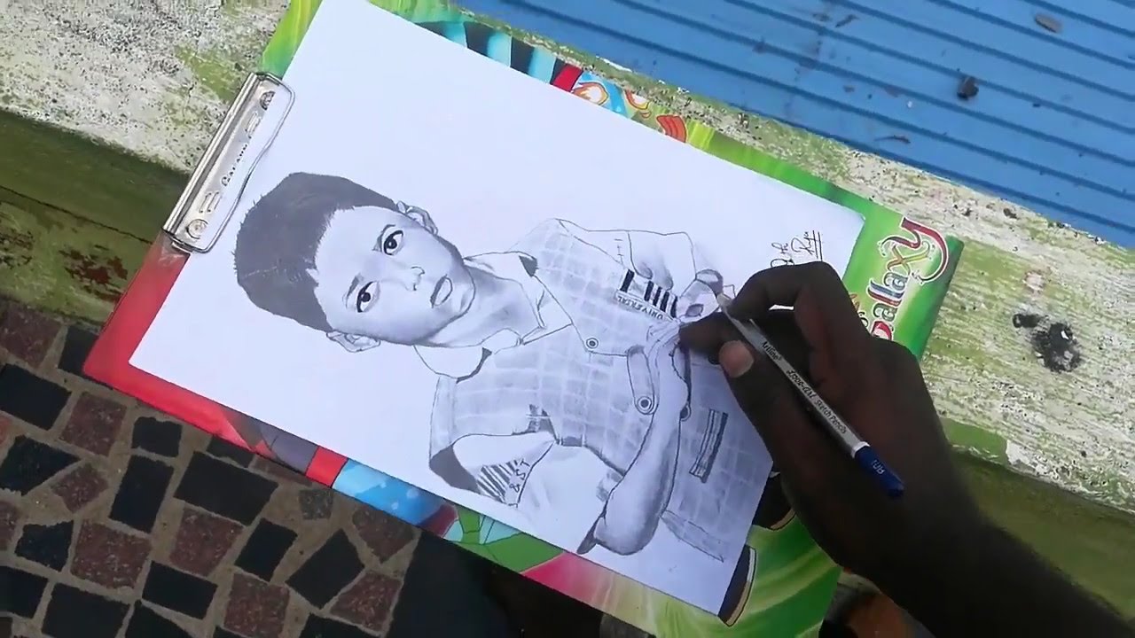 MY first drawing - YouTube