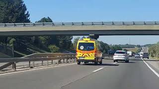 Macaristanin Tatabanya Şehri Arabayla Çekim