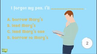 English Quiz Online || B2 Mixed Tense || Grammar