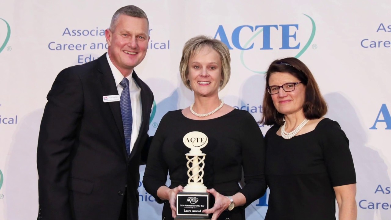 Laura Arnold Administrator of the Year YouTube