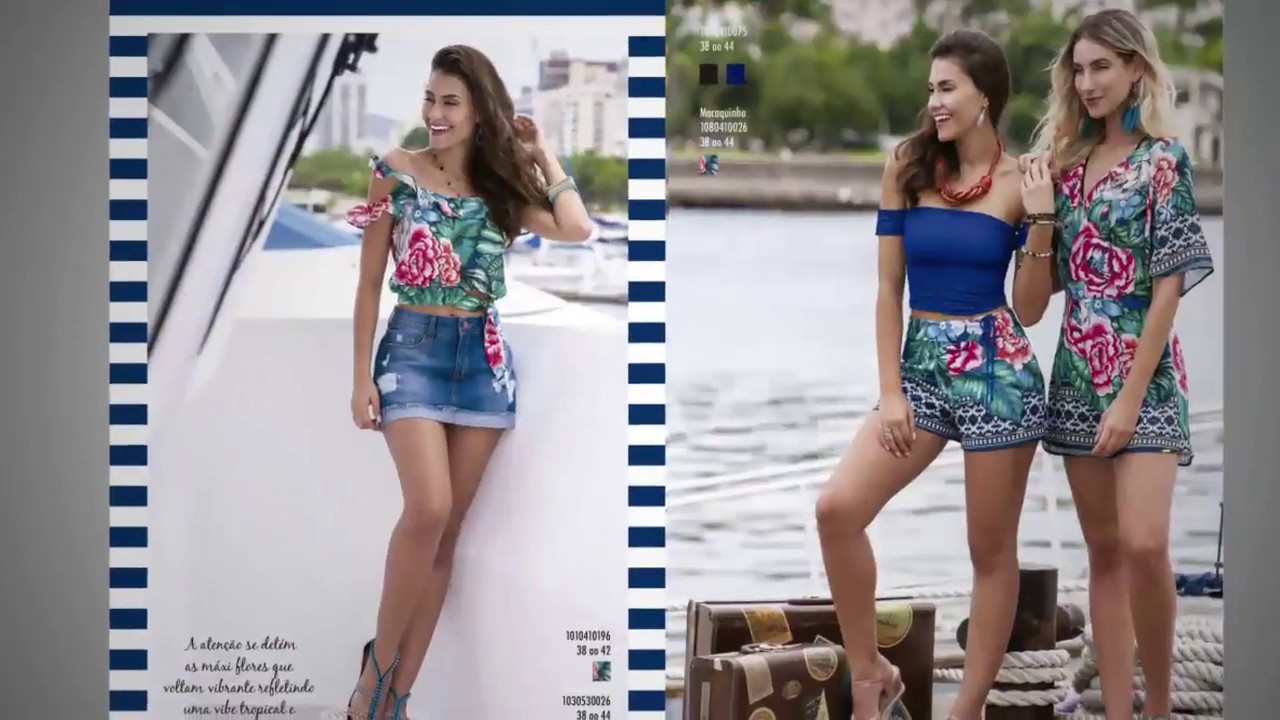 catalogo roupas verao 2018